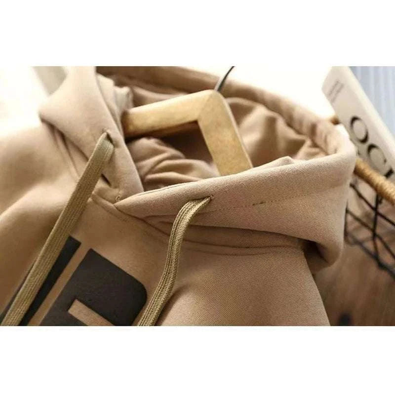 3-12 Years New Autumn Winter Boys Hoodies Lined With Plush Lining Thick Keep Warm Letter Hooded Sweatshirt For Kids C1104