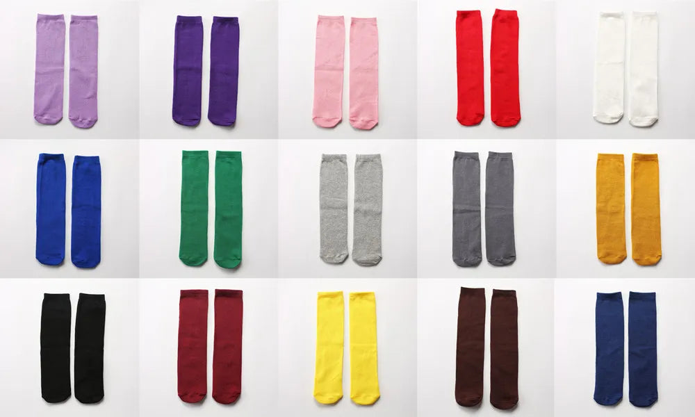 Children's socks wholesale infant kids knee high girl cartoon toddler baby socks cotton knee high long 2 to 10 Year kids socks