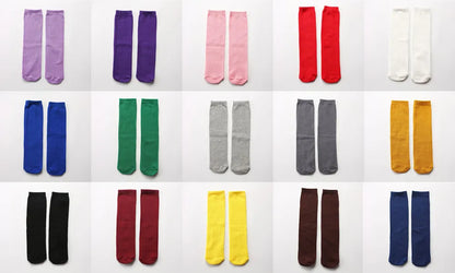 Children's socks wholesale infant kids knee high girl cartoon toddler baby socks cotton knee high long 2 to 10 Year kids socks