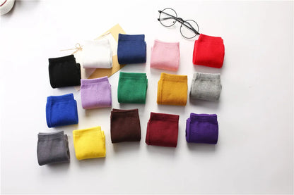 Children's socks wholesale infant kids knee high girl cartoon toddler baby socks cotton knee high long 2 to 10 Year kids socks