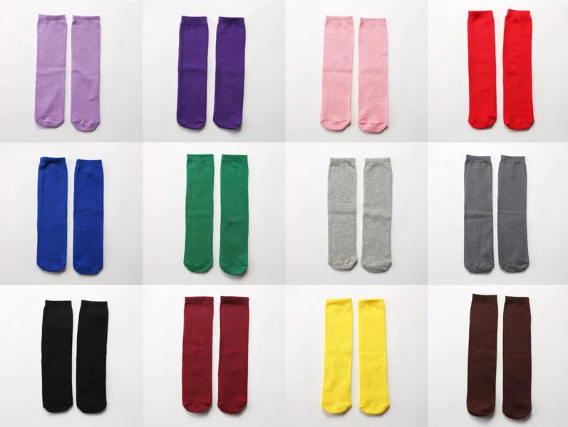 Children's socks wholesale infant kids knee high girl cartoon toddler baby socks cotton knee high long 2 to 10 Year kids socks