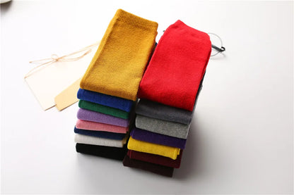 Children's socks wholesale infant kids knee high girl cartoon toddler baby socks cotton knee high long 2 to 10 Year kids socks