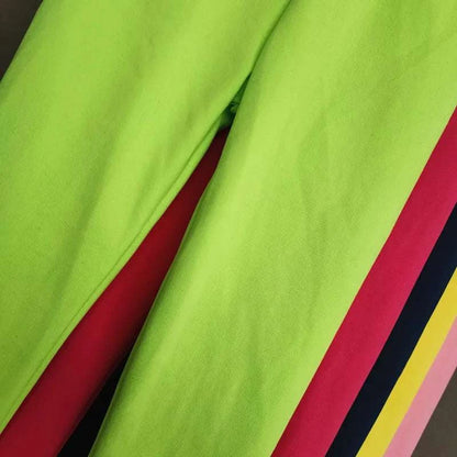 Kids Solid Color Pants For Girls Stretch Skinny Leggings Spring Summer Soft Slim Trousers Children Pant Girl and Boys C1071
