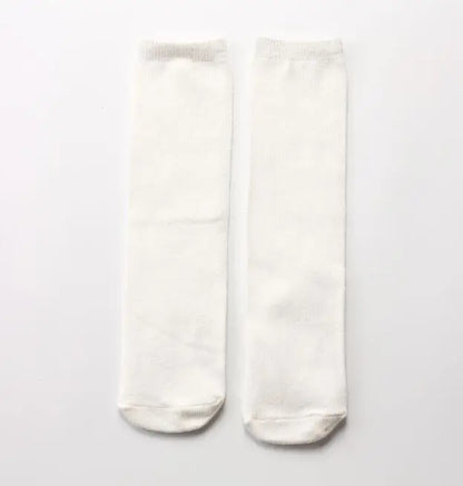 Children's socks wholesale infant kids knee high girl cartoon toddler baby socks cotton knee high long 2 to 10 Year kids socks