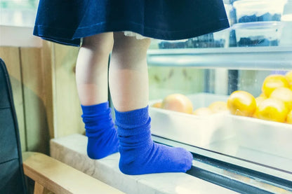 Warm Long Socks Kids Toddler Kids Socks Cartoon Knee height socks Eyes for girls boys socks cotton for christmas sock