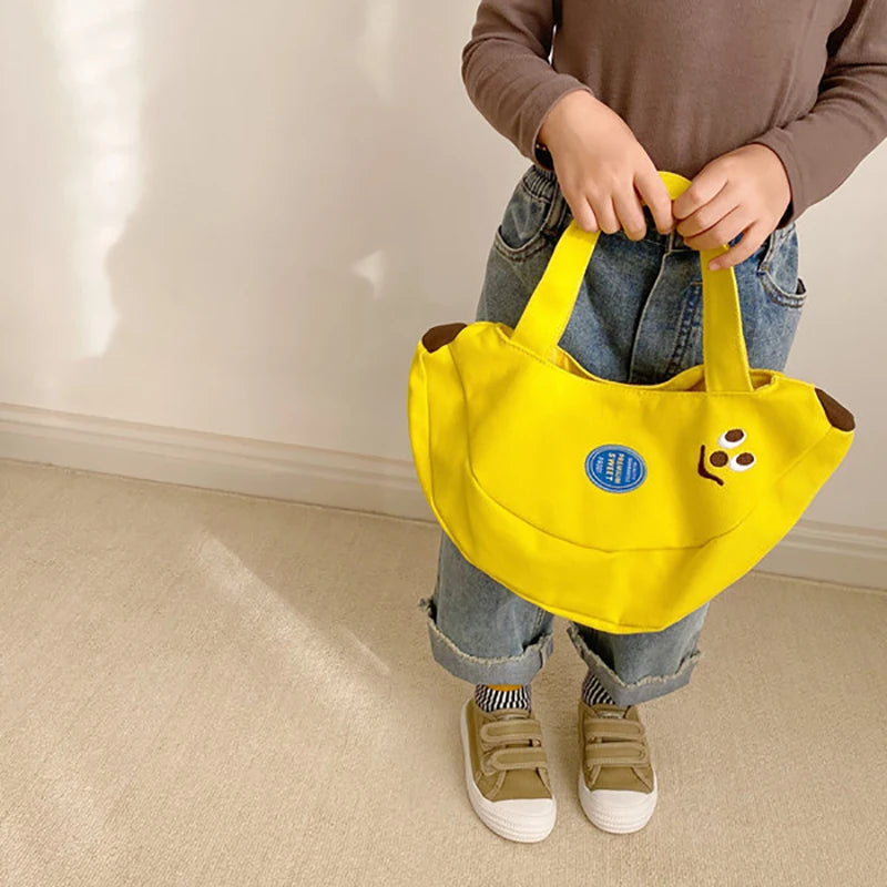 Children's Banana Bag Handbag Girl Baby Coin Purse Mommy Bag