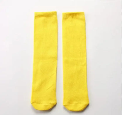 Warm Long Socks Kids Toddler Kids Socks Cartoon Knee height socks Eyes for girls boys socks cotton for christmas sock