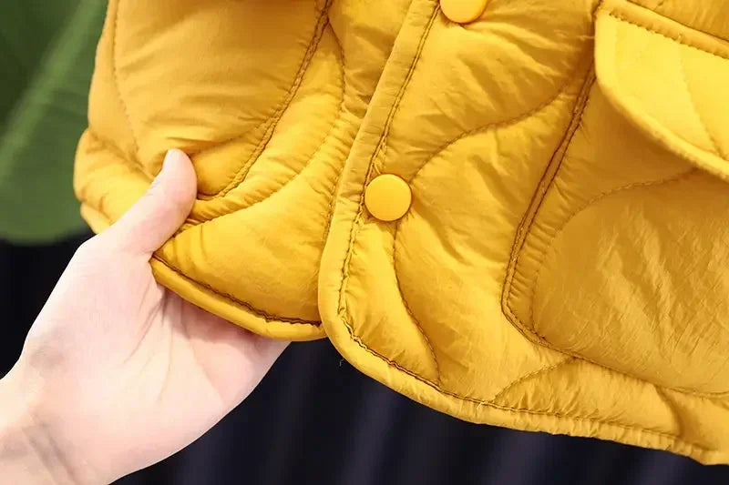 Children Coats Winter Jacket for Girl Boys Winter Top Coat Kids Warm Thicken Velvet Hooded Baby Coats Causal Outerwear