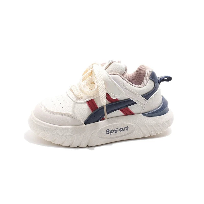 2025 Children Shoes for Girls Boys Spring New Fashion Korean Style Soft Bottom Non-slip Versatile Baby Learning Walking Shoes