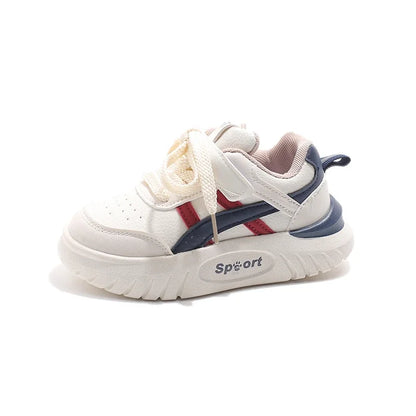 2025 Children Shoes for Girls Boys Spring New Fashion Korean Style Soft Bottom Non-slip Versatile Baby Learning Walking Shoes
