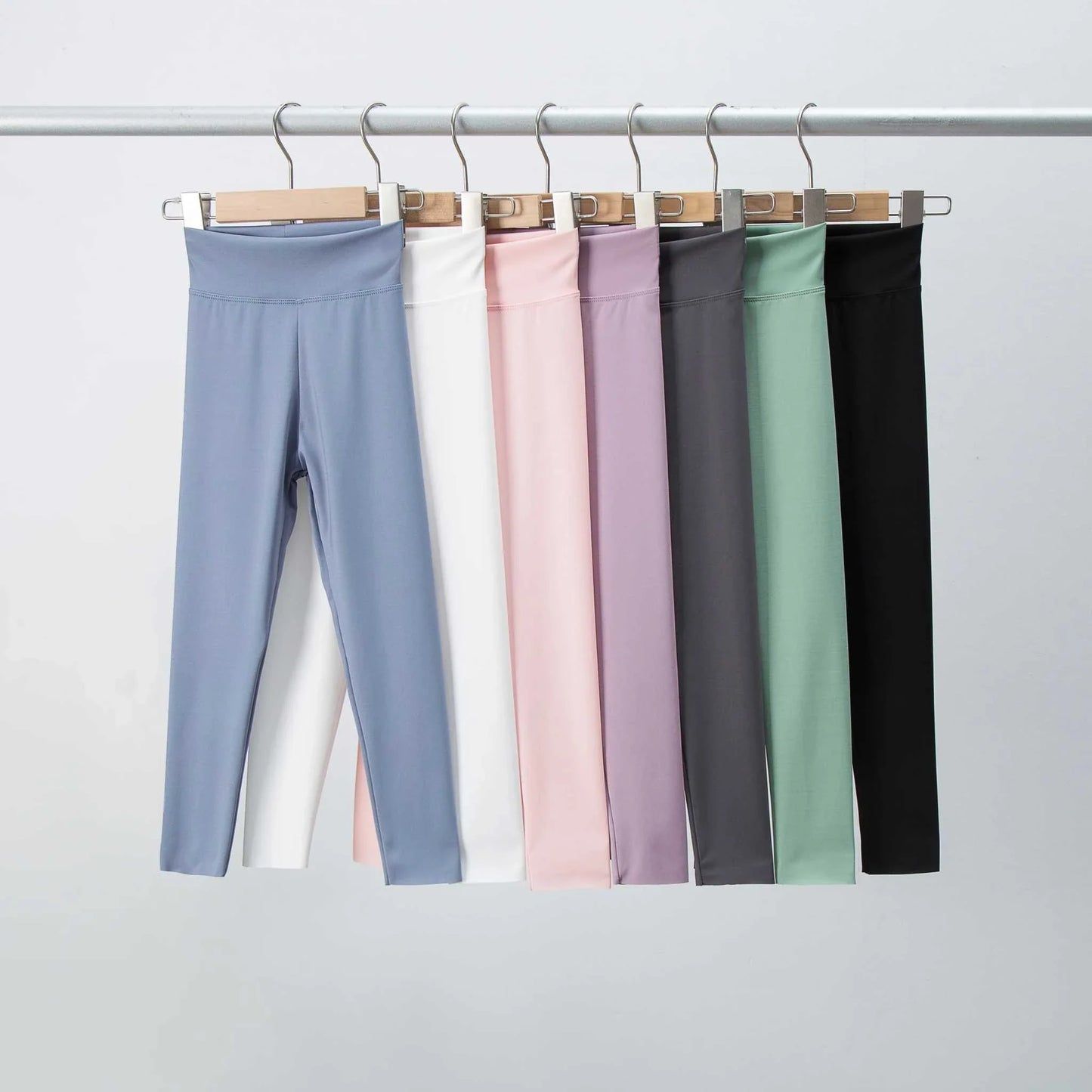 Girls shark pants spring and autumn thin elastic sports leggings for 7-13 years old girls in multiple colors