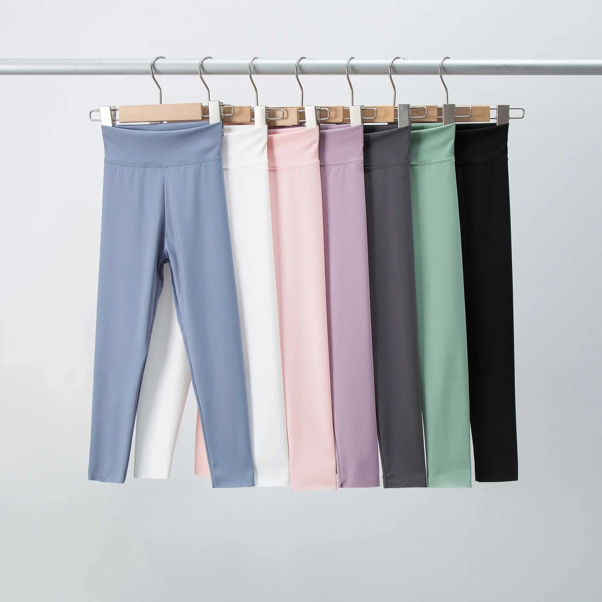 Girls shark pants spring and autumn thin elastic sports leggings for 7-13 years old girls in multiple colors