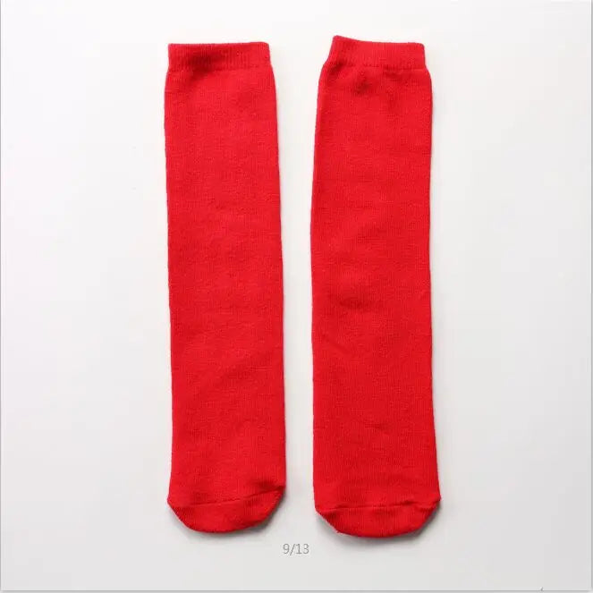 Warm Long Socks Kids Toddler Kids Socks Cartoon Knee height socks Eyes for girls boys socks cotton for christmas sock