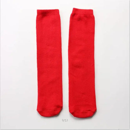Warm Long Socks Kids Toddler Kids Socks Cartoon Knee height socks Eyes for girls boys socks cotton for christmas sock
