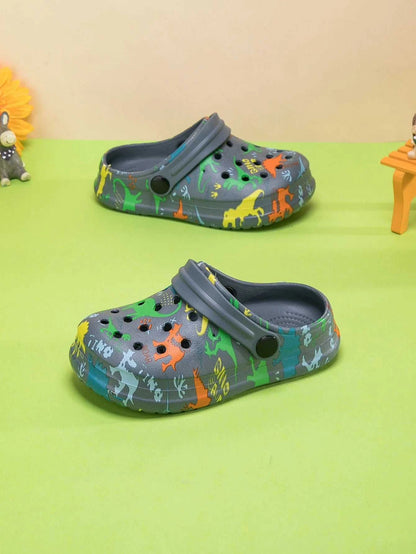 Summer Boys Fashion, Leisure, Comfortable Home Outdoor Beach Dinosaur Cave Shoes C1020
