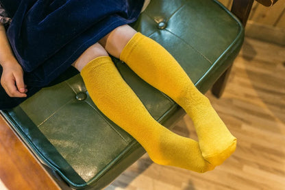 Warm Long Socks Kids Toddler Kids Socks Cartoon Knee height socks Eyes for girls boys socks cotton for christmas sock