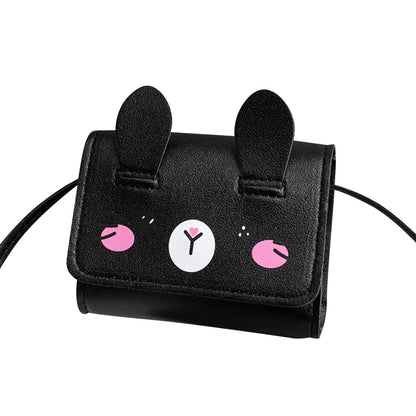 Children's Mini Handbags Hot Sale Princess Baby Girls PU Leather Small Shoulder Crossbody Bags Cute Kids Coin Purse Wallet