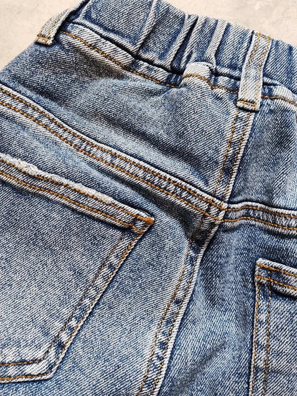 5123 Winter warm 4-12 years Kids Boys' Jeans soft denim and fleece boys clothing C1102