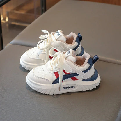 2025 Children Shoes for Girls Boys Spring New Fashion Korean Style Soft Bottom Non-slip Versatile Baby Learning Walking Shoes