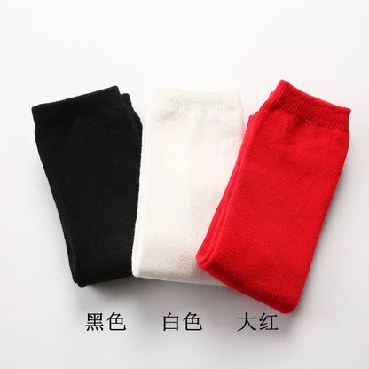 Warm Long Socks Kids Toddler Kids Socks Cartoon Knee height socks Eyes for girls boys socks cotton for christmas sock