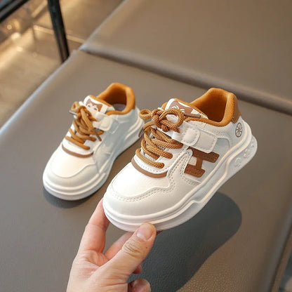 Children Casual Shoes for Girls Boys Fashion Korean Style 2025 Spring Autumn New Soft Bottom Anti-slippery Versatile Baby Shoes