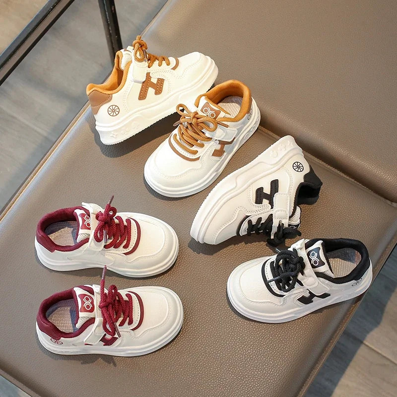 Children Casual Shoes for Girls Boys Fashion Korean Style 2025 Spring Autumn New Soft Bottom Anti-slippery Versatile Baby Shoes