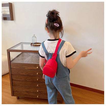 Children's Chest Bag K-Pop Demon Hunters Messenger Bags Baby Shoulder Bag Kids Gifts Mini Kids Gifts Cute Purses and Handbags
