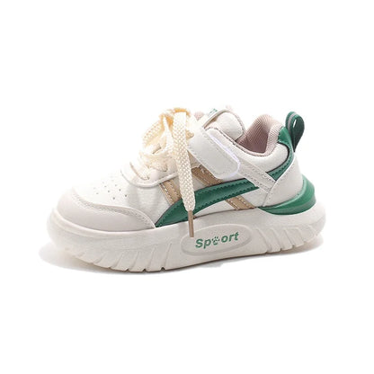 2025 Children Shoes for Girls Boys Spring New Fashion Korean Style Soft Bottom Non-slip Versatile Baby Learning Walking Shoes