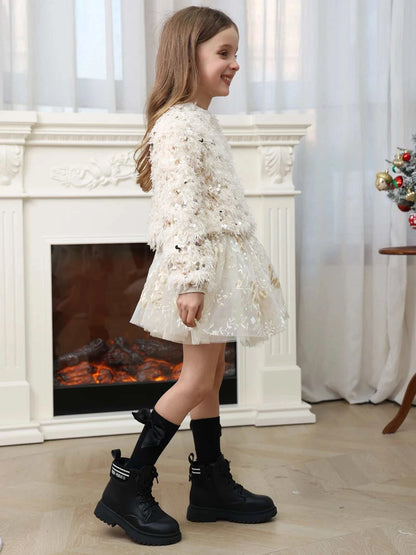 Summer Kids Girl lace Skirts baby girls floral embroidery TUTU Skirt Korean Fashion Birthday Clothes for 3-8 Year Child C1038