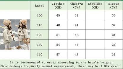 Children's Coats Fleece Coat Fashion Hooded Top for Children Winter Clothes for Girls Boys Clothes Kids Jackets