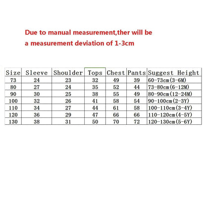 Autumn Sleepwear Pajamas For Girls Boys Long Sleeve Tops+Pants Suits Fashion Home Clothing Baby Kid Sleep Costume C1088
