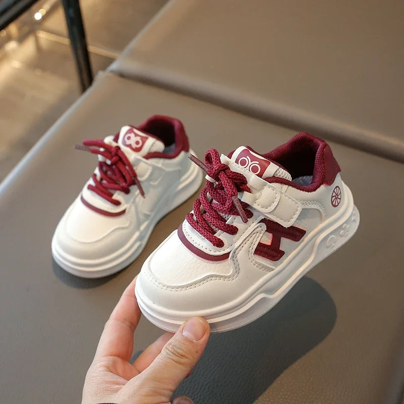 Children Casual Shoes for Girls Boys Fashion Korean Style 2025 Spring Autumn New Soft Bottom Anti-slippery Versatile Baby Shoes