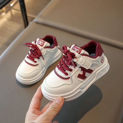 Children Casual Shoes for Girls Boys Fashion Korean Style 2025 Spring Autumn New Soft Bottom Anti-slippery Versatile Baby Shoes