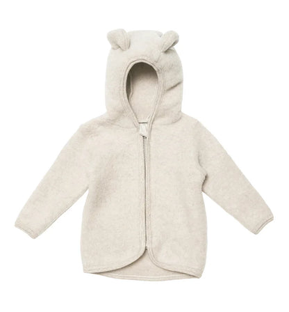 Children's Ear-Shaped Coat 2025 Autumn Winter New Cute Baby Warm Clothing