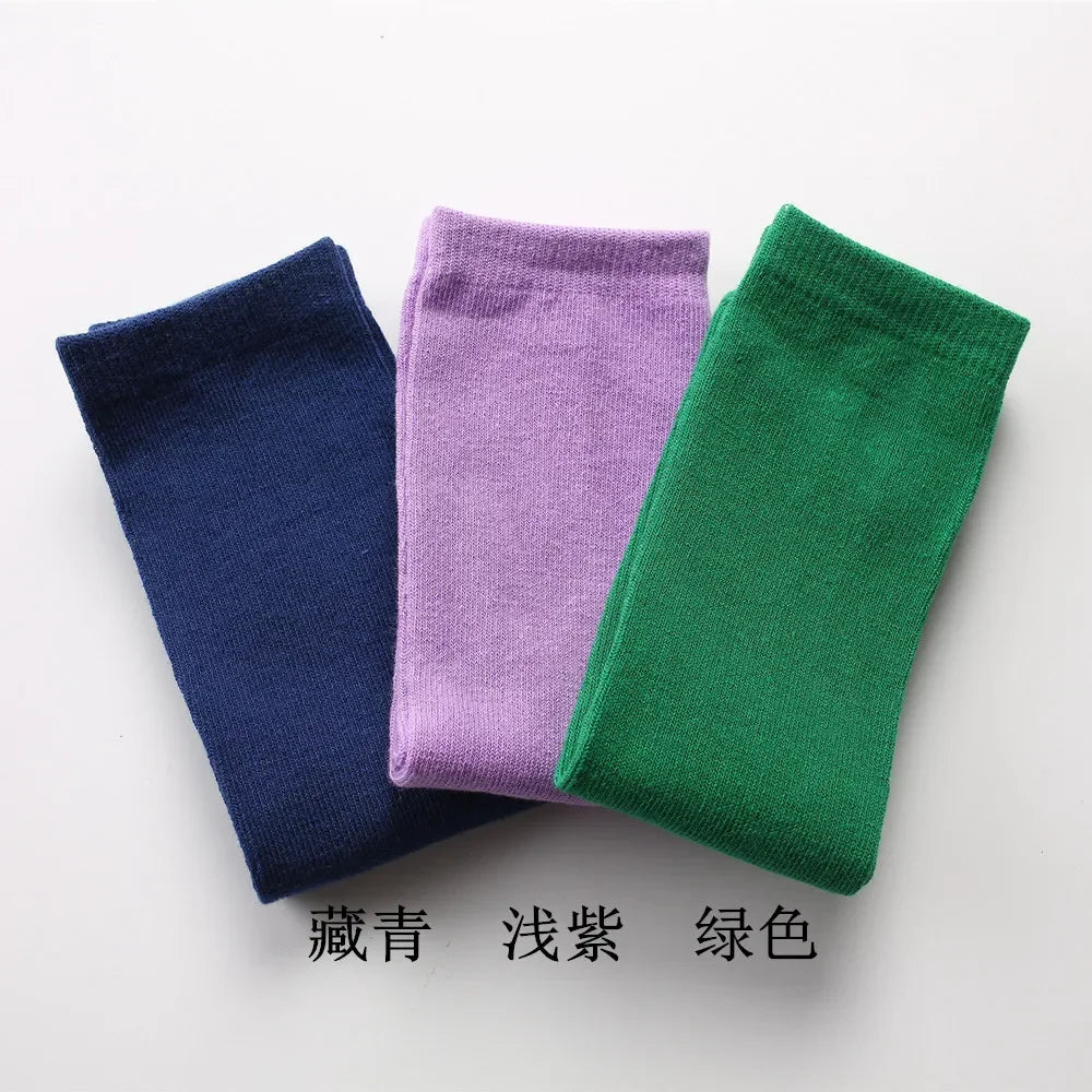 Warm Long Socks Kids Toddler Kids Socks Cartoon Knee height socks Eyes for girls boys socks cotton for christmas sock