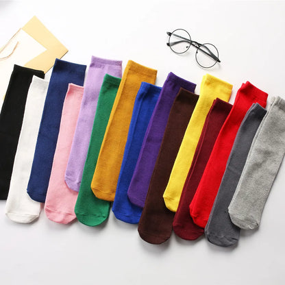 Warm Long Socks Kids Toddler Kids Socks Cartoon Knee height socks Eyes for girls boys socks cotton for christmas sock