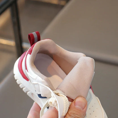 2025 Children Shoes for Girls Boys Spring New Fashion Korean Style Soft Bottom Non-slip Versatile Baby Learning Walking Shoes