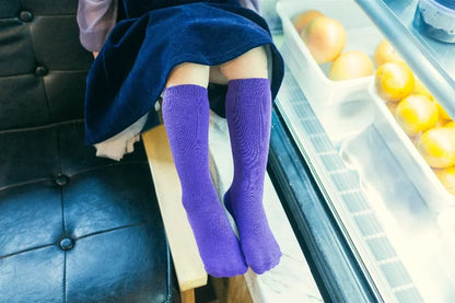 Warm Long Socks Kids Toddler Kids Socks Cartoon Knee height socks Eyes for girls boys socks cotton for christmas sock