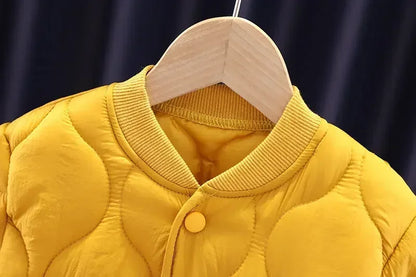 Children Coats Winter Jacket for Girl Boys Winter Top Coat Kids Warm Thicken Velvet Hooded Baby Coats Causal Outerwear