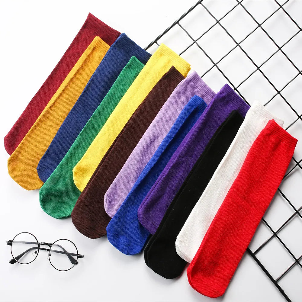 Warm Long Socks Kids Toddler Kids Socks Cartoon Knee height socks Eyes for girls boys socks cotton for christmas sock
