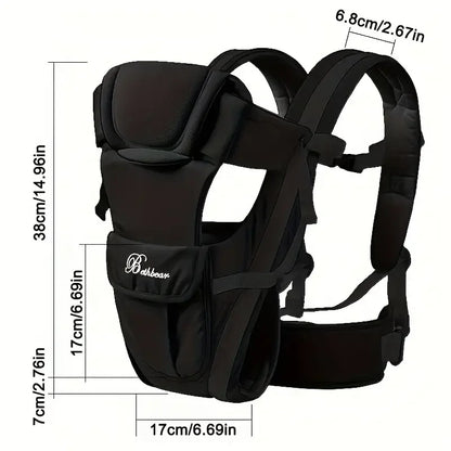Beth Bear Baby Carrier Backpack Breathable Front Facing 4 in 1 Infant Comfortable Sling Backpack Pouch Wrap Baby Kangaroo C1002
