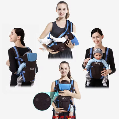 Beth Bear Baby Carrier Backpack Breathable Front Facing 4 in 1 Infant Comfortable Sling Backpack Pouch Wrap Baby Kangaroo C1002