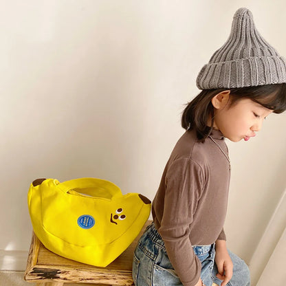 Children's Banana Bag Handbag Girl Baby Coin Purse Mommy Bag