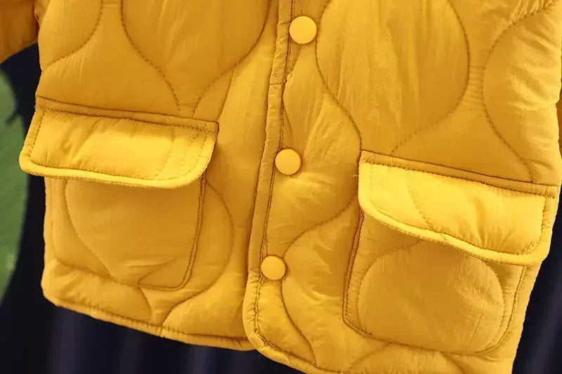Children Coats Winter Jacket for Girl Boys Winter Top Coat Kids Warm Thicken Velvet Hooded Baby Coats Causal Outerwear