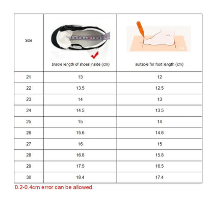 2025 Children Shoes for Girls Boys Spring New Fashion Korean Style Soft Bottom Non-slip Versatile Baby Learning Walking Shoes