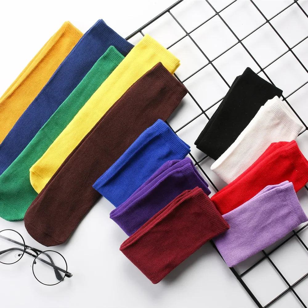 Warm Long Socks Kids Toddler Kids Socks Cartoon Knee height socks Eyes for girls boys socks cotton for christmas sock