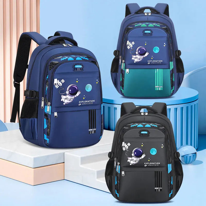 Kids Backpack Children School Bags for Boys Astronaut School Backpack Waterproof Primary Book Bag Mochila Infantil