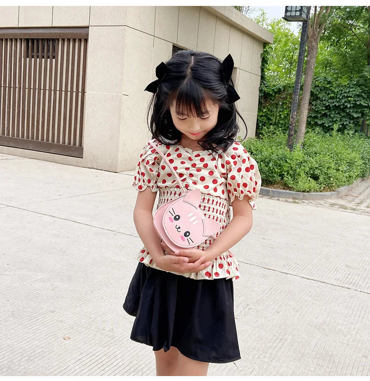 Children's Bag Girl Cute Little Girl Fashion Crossbody Bag Fashion Child Lovely Crossbody Bag Baby Fashion Shoulder Bags