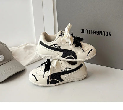 Children's Sports Shoes 2025 Autumn Boys Girls Comfortable Non Slip Outdoor Casual Shoes Kids Fashion Low-top Flat Sneakers